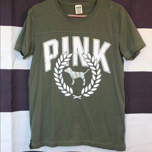 PINK short sleeve Campus Tee